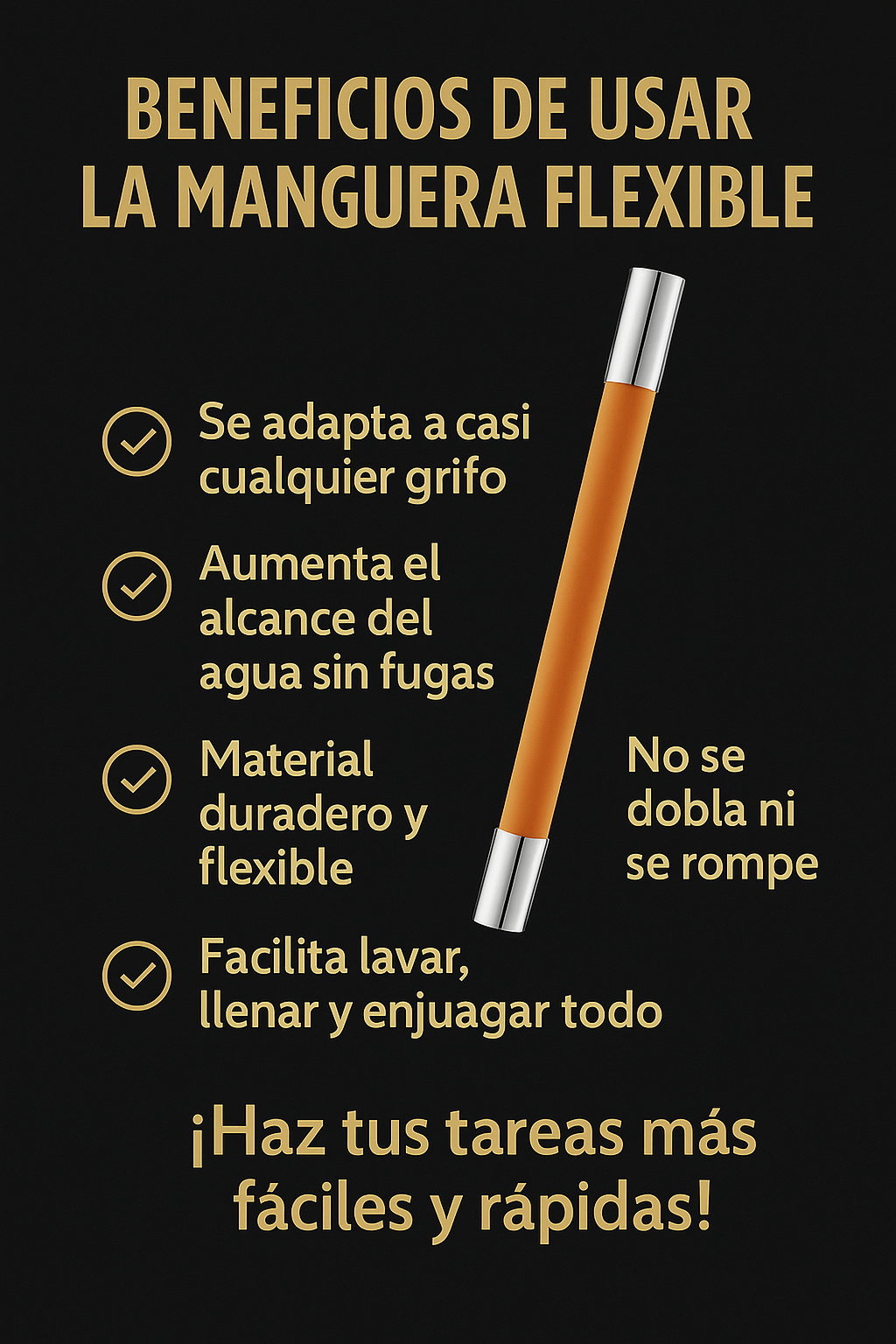 FlexiFlow™ / Manguera Flexible 50CM