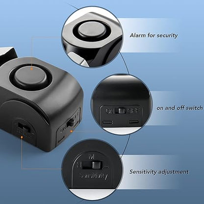 SeguriStop™ Tu alarma portátil de puerta, 🔊 120 dB de tranquilidad ecuatoriana