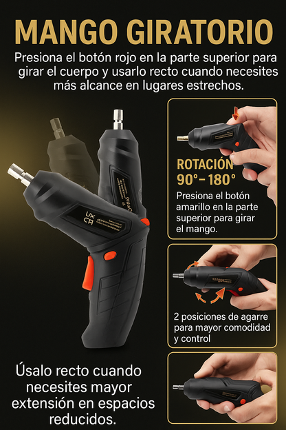 MultiTork™ / Taladro Destornillador Inalambrico