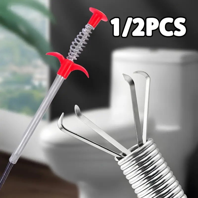 ClearFlow™ Gancho Destapa cañeria, tuberias (PACK DE 2 UNIDADES POR 20$)