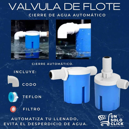 💧 WaterLock™ – La válvula inteligente que evita fugas de agua en tu tanque 🚰