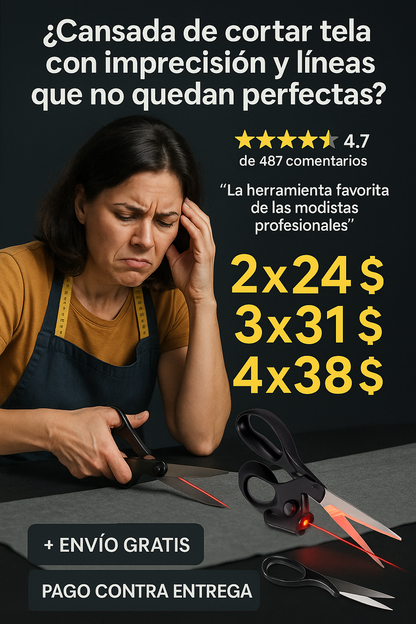 ExactLine™ TIJERAS CON GUIA LASER