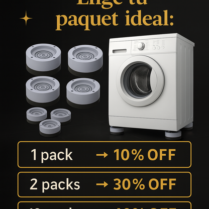 SilentBase™ Soporte Antivibracion Lavadora y Secador