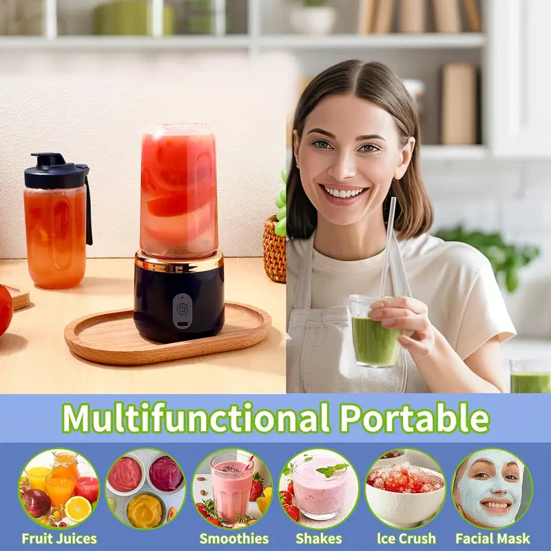 BlendGo™ – Mini Licuadora Premium Portátil +(Tomatodo Gratis)