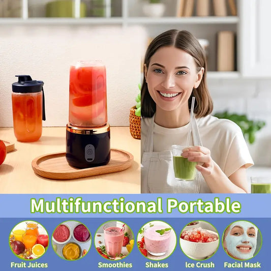 BlendGo™ – Mini Licuadora Premium Portátil +(Tomatodo Gratis)
