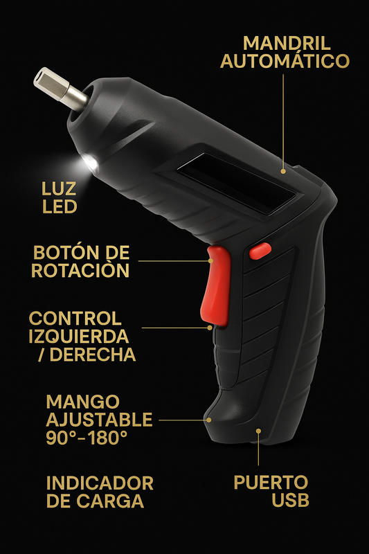 MultiTork™ / Taladro Destornillador Inalambrico