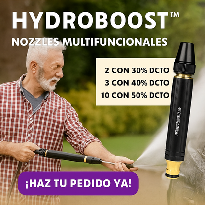 HYDROBOOST™ Kit de Boquillas Con Acoples