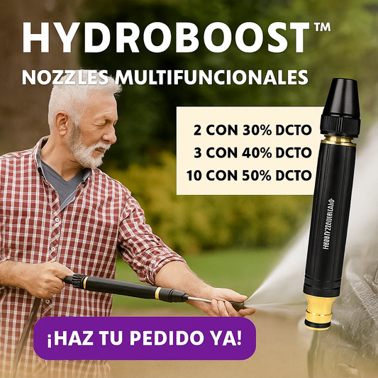 HYDROBOOST™ Kit de Boquillas Con Acoples