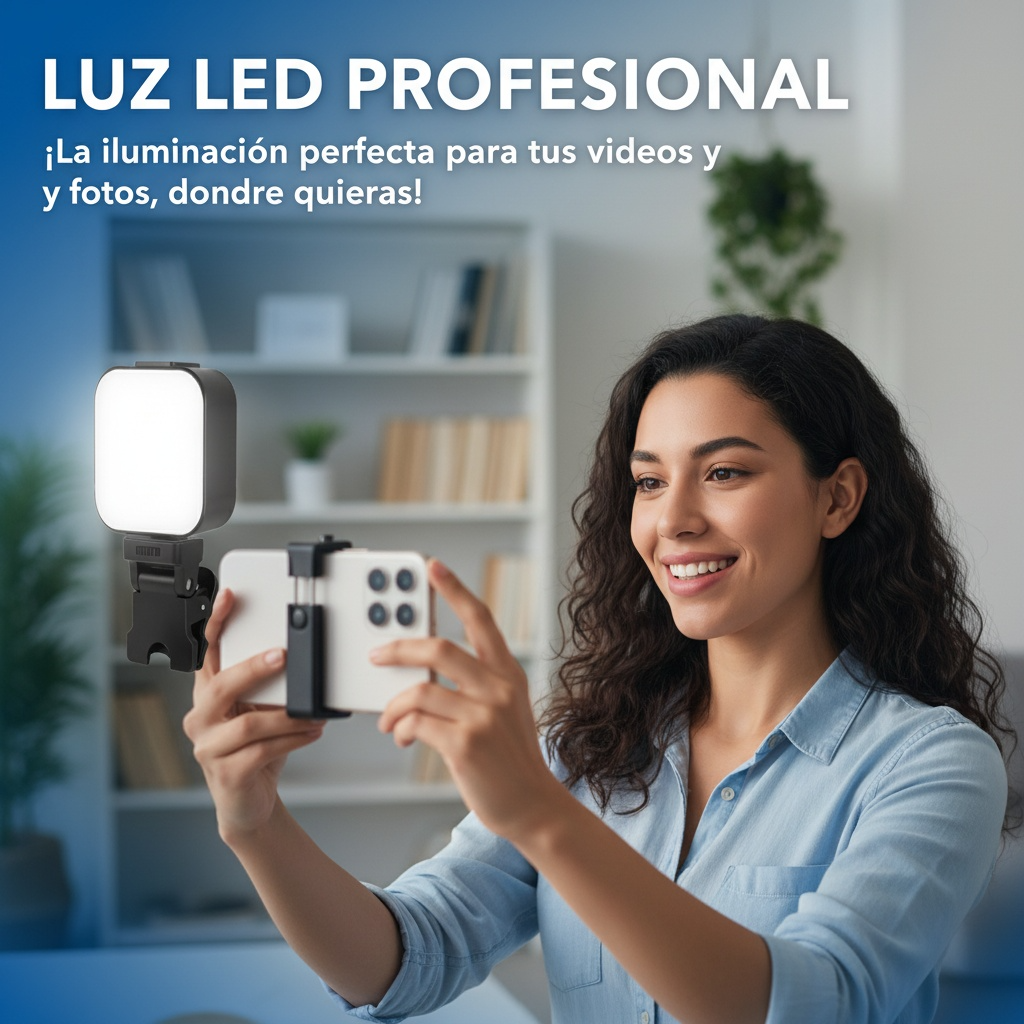 GlowMate™ Luz led para  videoconferencias