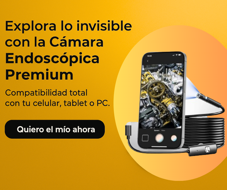ProScope™ Cámara Endoscópica Wifi Impermeable