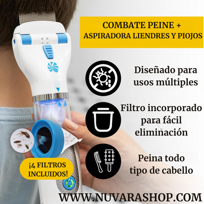 PIOLUX™ Aspiradora Quita Piojos🐜 & Liendras🕷️