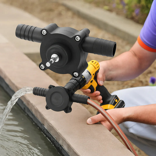 DrillPump™ 💧 Mini Bomba Portátil para Taladro